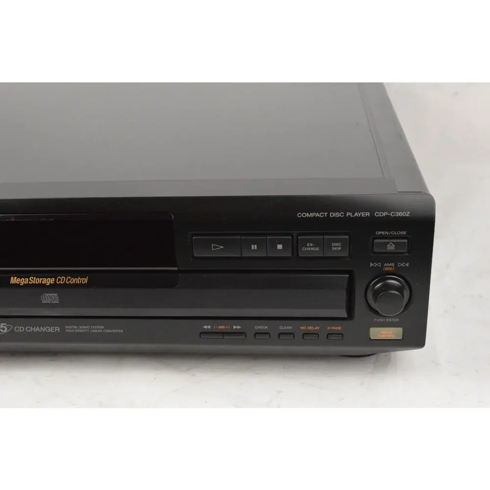 Sony CDP-C360Z 5 Disc CD Changer Player Carousel Storage Deck